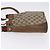 Bolso GUCCI GG Supreme Web Sherry Line PVC Beige Gold 41 02 034 Auth 195583 Dorado - vista 5