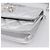 CHANEL Chain Shoulder Pouch Matelasse Leather Silver CC Auth 195507M Silvery - view 10