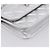CHANEL Chain Shoulder Pouch Matelasse Leather Silver CC Auth 195507M Silvery - view 11