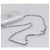 CHANEL Chain Shoulder Pouch Matelasse Leather Silver CC Auth 195507M Silvery - view 7