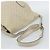 Borsa a tracolla GUCCI GG Canvas Guccissima White Gold 212572 Auth bs36736 Bianco D'oro - vista 7