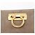 Borsa a tracolla Salvatore Ferragamo Gancini Chain in camoscio beige e oro Auth ka5639 D'oro - vista 15