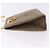 Borsa a tracolla Salvatore Ferragamo Gancini Chain in camoscio beige e oro Auth ka5639 D'oro - vista 6