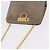 Borsa a tracolla Salvatore Ferragamo Gancini Chain in camoscio beige e oro Auth ka5639 D'oro - vista 7