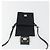 FENDI Borsa a spalla Pouch Mamma Baguette in jersey di cotone Nero Argento Auth 195300A - vista 16