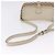 Borsa a tracolla GUCCI GG Canvas Beige Gold 308452 Auth ka5680 D'oro - vista 7
