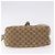 Borsa a tracolla GUCCI GG Canvas Beige Gold 308452 Auth ka5680 D'oro - vista 9