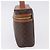 Céline Necessaire CELINE Macadam Canvas PVC Leather Brown Gold Auth 195699A Marrom Dourado - vista 4