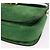 Céline Borsa a mano CELINE Suede 2way Green Gold Auth 196243 D'oro Verde - vista 13