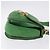 Céline Borsa a mano CELINE Suede 2way Green Gold Auth 196243 D'oro Verde - vista 4