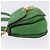 Céline Borsa a mano CELINE Suede 2way Green Gold Auth 196243 D'oro Verde - vista 5