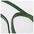 Céline Borsa a mano CELINE Suede 2way Green Gold Auth 196243 D'oro Verde - vista 8