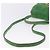 Céline Borsa a mano CELINE Suede 2way Green Gold Auth 196243 D'oro Verde - vista 9