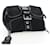 Borsa a tracolla PRADA Nylon Nero Argento Auth 195790V - vista 6