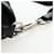 Borsa a tracolla PRADA Nylon Nero Argento Auth 195790V - vista 9