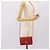 Portafoglio a catena CHANEL Matelasse Double Piece in pelle d'agnello rosso e oro CC Auth 196801SAM D'oro - vista 27