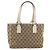 Borsa a mano GUCCI GG Canvas Beige Silver 113019 Auth 194256 Argento - vista 2