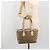 Borsa a mano GUCCI GG Canvas Beige Silver 113019 Auth 194256 Argento - vista 22