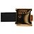 Bracciale FENDI Pelle Grigio Oro Auth 195915M Marrone D'oro - vista 15