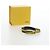 Bracciale FENDI Pelle Grigio Oro Auth 195915M Marrone D'oro - vista 19