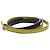 Bracciale FENDI Pelle Grigio Oro Auth 195915M Marrone D'oro - vista 4