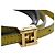 Bracciale FENDI Pelle Grigio Oro Auth 195915M Marrone D'oro - vista 6