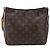 Borsa a tracolla LOUIS VUITTON Monogram Looping MM M51146 LV Auth 195339 Monogramma - vista 2
