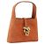 Borsa Salvatore Ferragamo Suede Orange Gold Auth 195588 D'oro Arancione