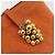 Borsa Salvatore Ferragamo Suede Orange Gold Auth 195588 D'oro Arancione - vista 14