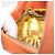 Borsa Salvatore Ferragamo Suede Orange Gold Auth 195588 D'oro Arancione - vista 18