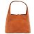 Borsa Salvatore Ferragamo Suede Orange Gold Auth 195588 D'oro Arancione - vista 3