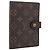 LOUIS VUITTON Monogram Agenda PM Day Planner Cover R20005 LV Auth 180955A Monograma