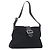 Borsa a tracolla BURBERRY Canvas Black Silver Auth 196119 Nero Argento