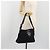 Borsa a tracolla BURBERRY Canvas Black Silver Auth 196119 Nero Argento - vista 22