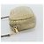 Borsa a tracolla Miu Miu in pelle beige e oro autentica bs36735 D'oro - vista 3