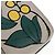 Borsa a mano LOEWE Hammock Herbarium in pelle 2 Beige Silver Auth 193784SAM Argento - vista 22