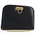 Borsa a tracolla Salvatore Ferragamo Gancini Chain in pelle nera e oro Auth 196249 Nero D'oro