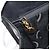Borsa a tracolla Salvatore Ferragamo Gancini Chain in pelle nera e oro Auth 196249 Nero D'oro - vista 20