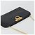 Borsa a tracolla Salvatore Ferragamo Gancini Chain in pelle nera e oro Auth 196249 Nero D'oro - vista 6