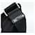 Borsa a Tracolla PRADA Nylon Nero Argento Auth 196146A - vista 10