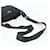 Borsa a Tracolla PRADA Nylon Nero Argento Auth 196146A - vista 7
