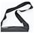 Borsa a Tracolla PRADA Nylon Nero Argento Auth 196146A - vista 8