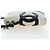 Borsa CHANEL COCO Mark Matelasse Cambon Line in pelle bianca CC Auth 194709M Bianco - vista 4