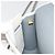 Borsa a tracolla Christian Dior Honeycomb Canvas PVC White Gold Auth 195565 Bianco D'oro - vista 20