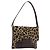 Borsa a tracolla FENDI in pelle Harako Beige Silver Auth 195061 Argento