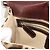 Borsa a tracolla FENDI in pelle Harako Beige Silver Auth 195061 Argento - vista 20