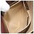 Borsa a tracolla FENDI in pelle Harako Beige Silver Auth 195061 Argento - vista 21