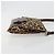 Borsa a tracolla FENDI in pelle Harako Beige Silver Auth 195061 Argento - vista 4