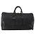 LOUIS VUITTON Epi Keepall 55 Boston Bag Noir Black M42952 LV Auth 194576 Nero