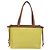 LOEWE Cushion Tote Small Tote Bag Canvas Yellow Auth 196303A Giallo - vista 2